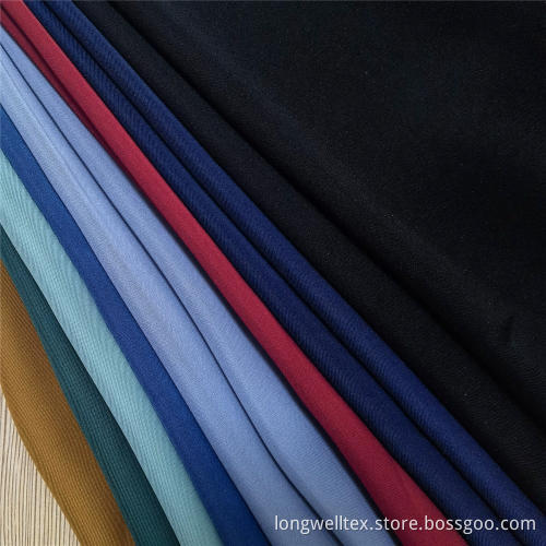 100% Polyetser Formal black Chiffon Nida Abaya Fabric